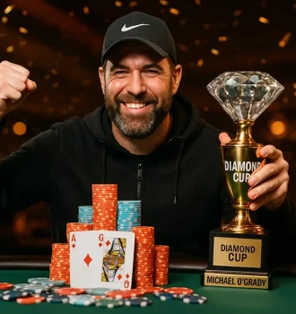 Michael O’Grady выигрывает Diamond Cup